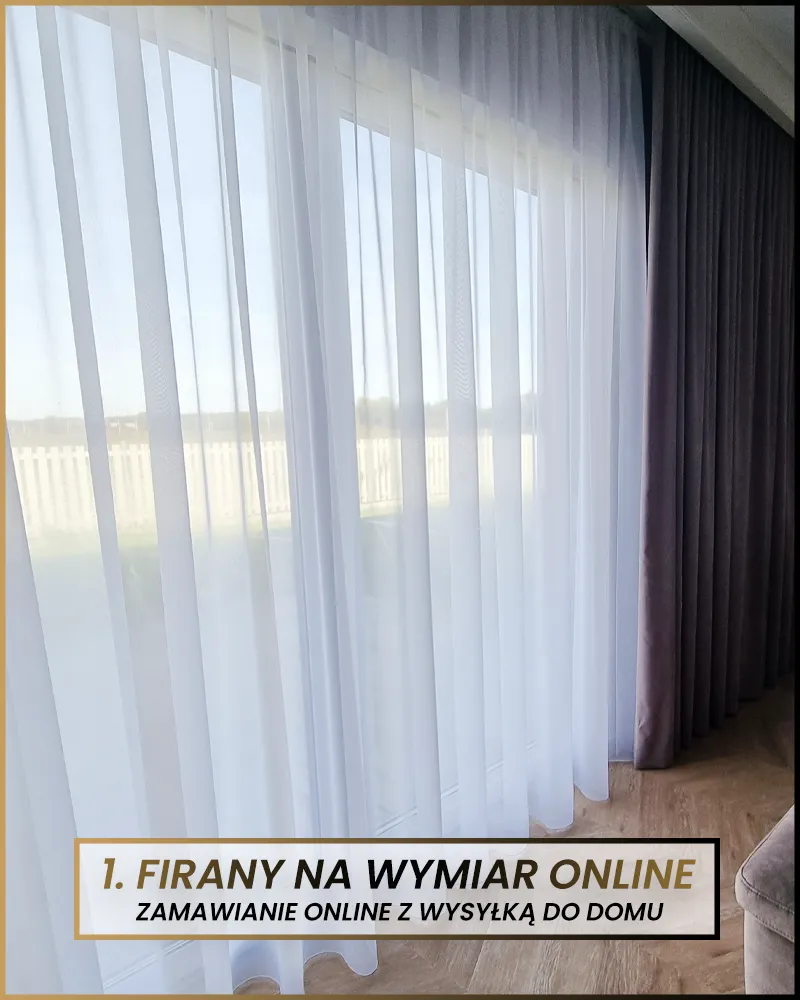 Firany na wymiar online